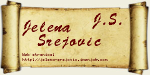 Jelena Srejović vizit kartica